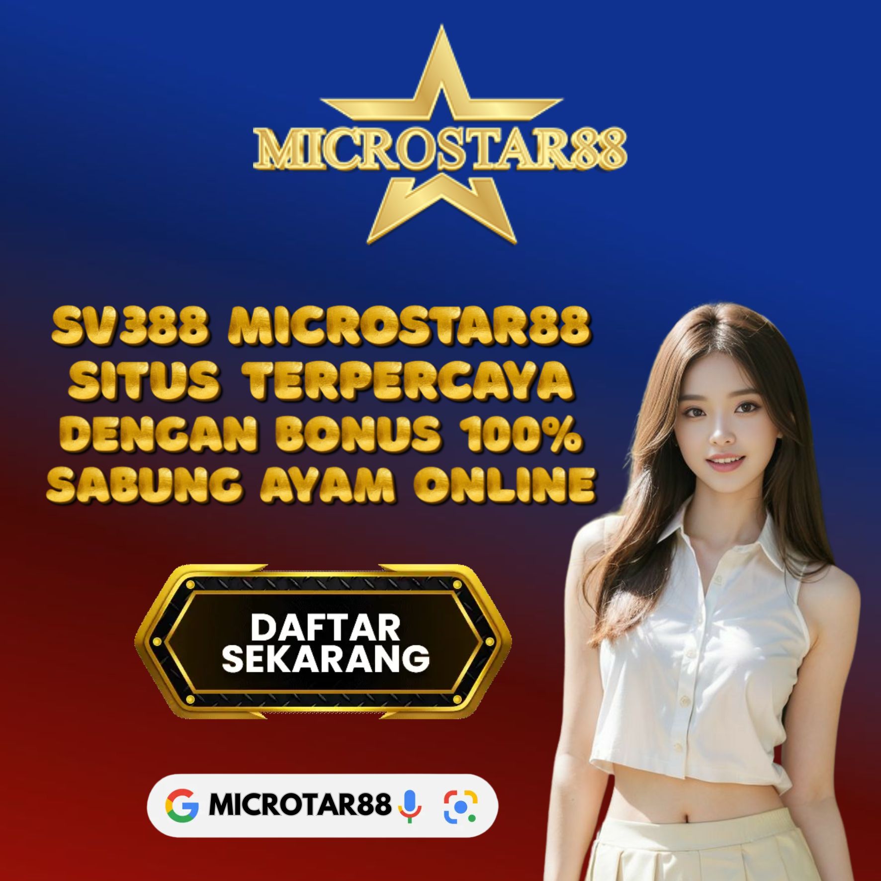 MICROSTAR88 SLOT # Situs Resmi Daftar Judi Sabung Ayam SV388 Provider Terpercaya